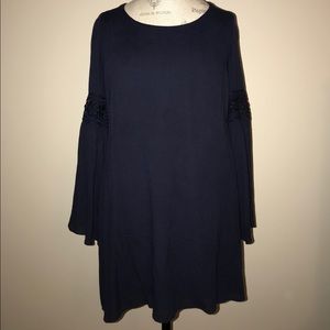 ALTAR’D STATE NAVY LONG SLEEVE DRESS